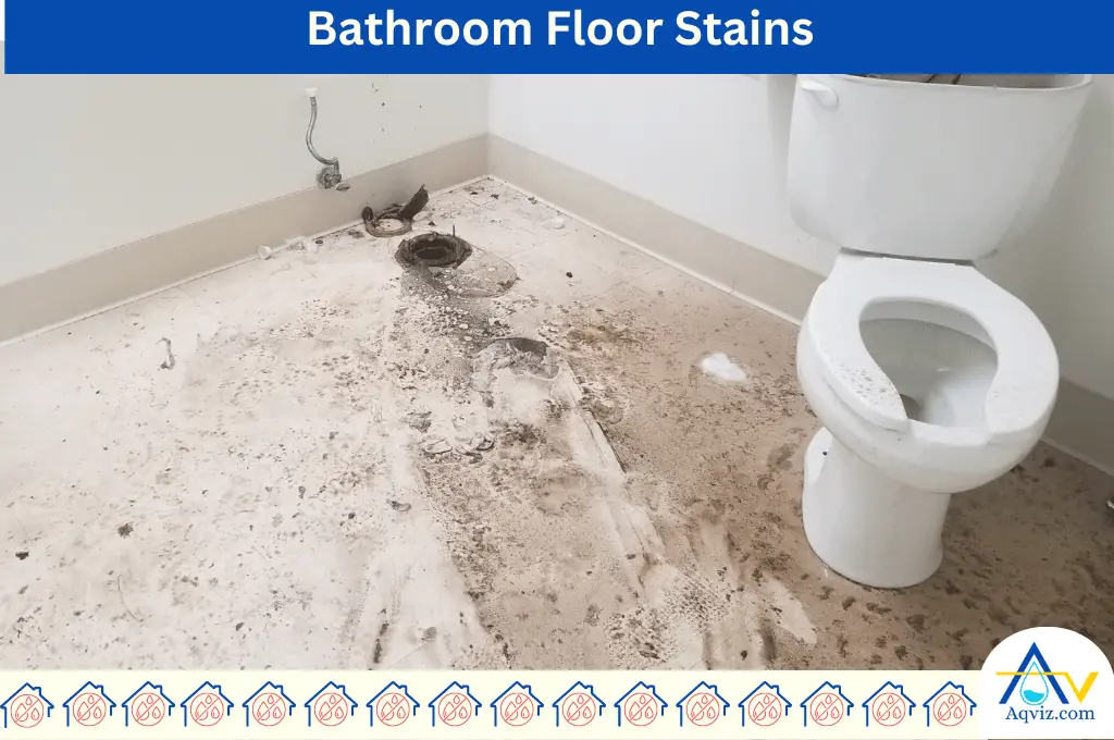 Bathroom Floor Stains