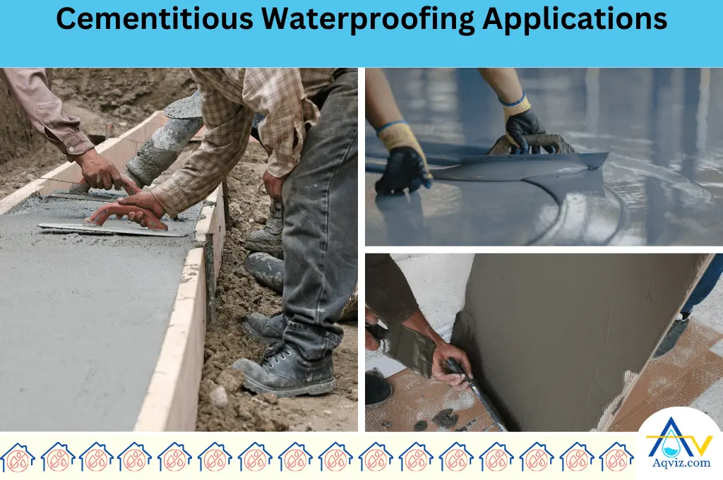Cementitious Waterproofing Applications