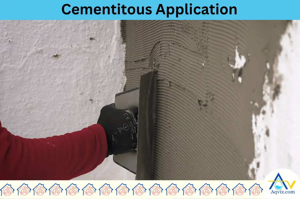 Cementitious Application pool