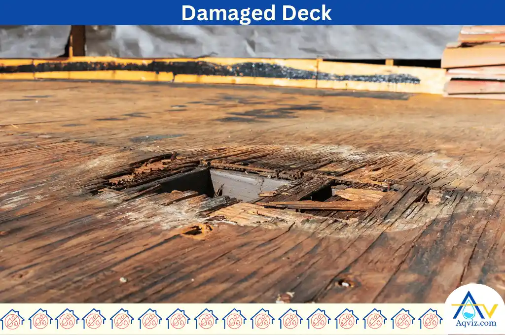 Damaged Deck