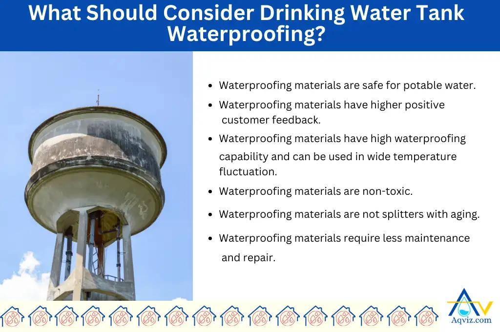Drinking Water Tank Waterproofing