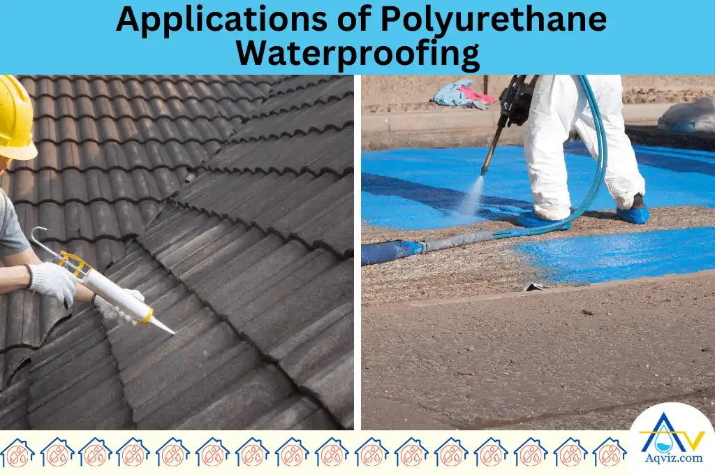 Polyurethane waterproofing application