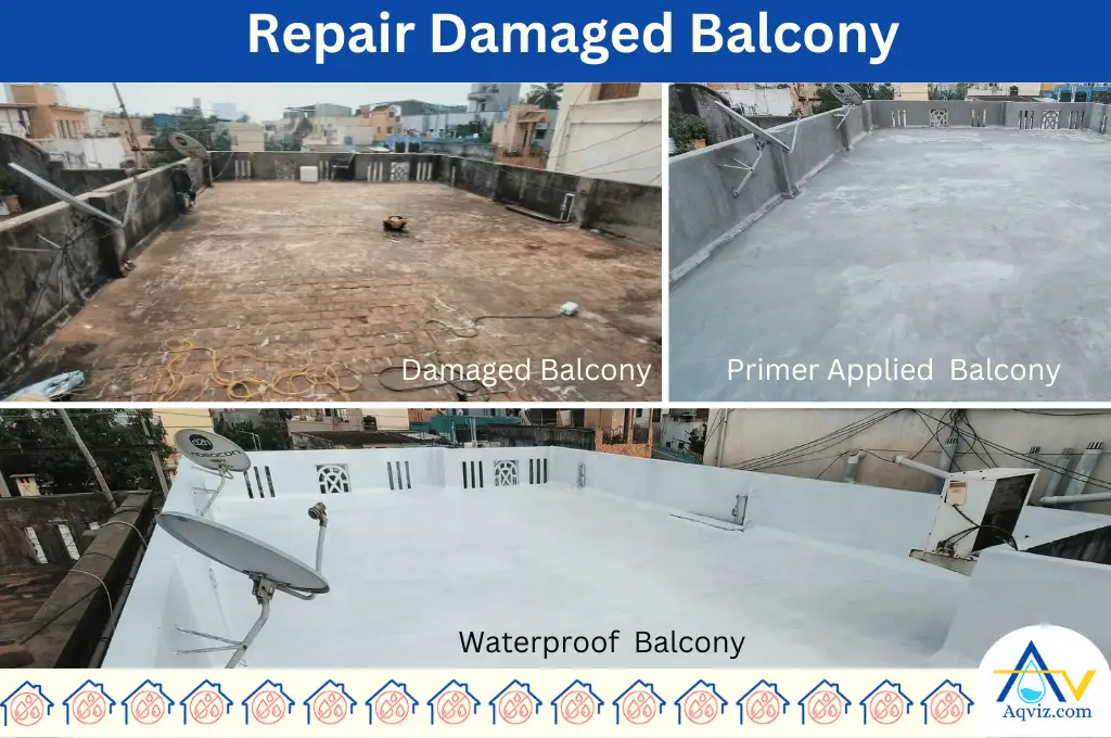 Repair Damaged Balcony