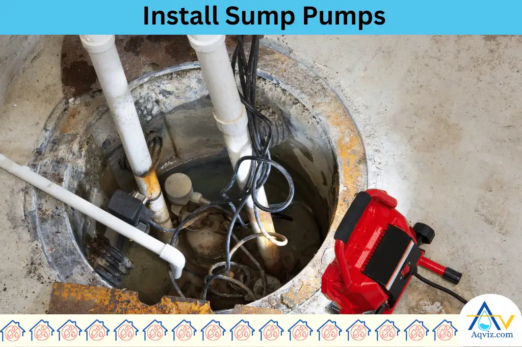 Install Sump Pumps