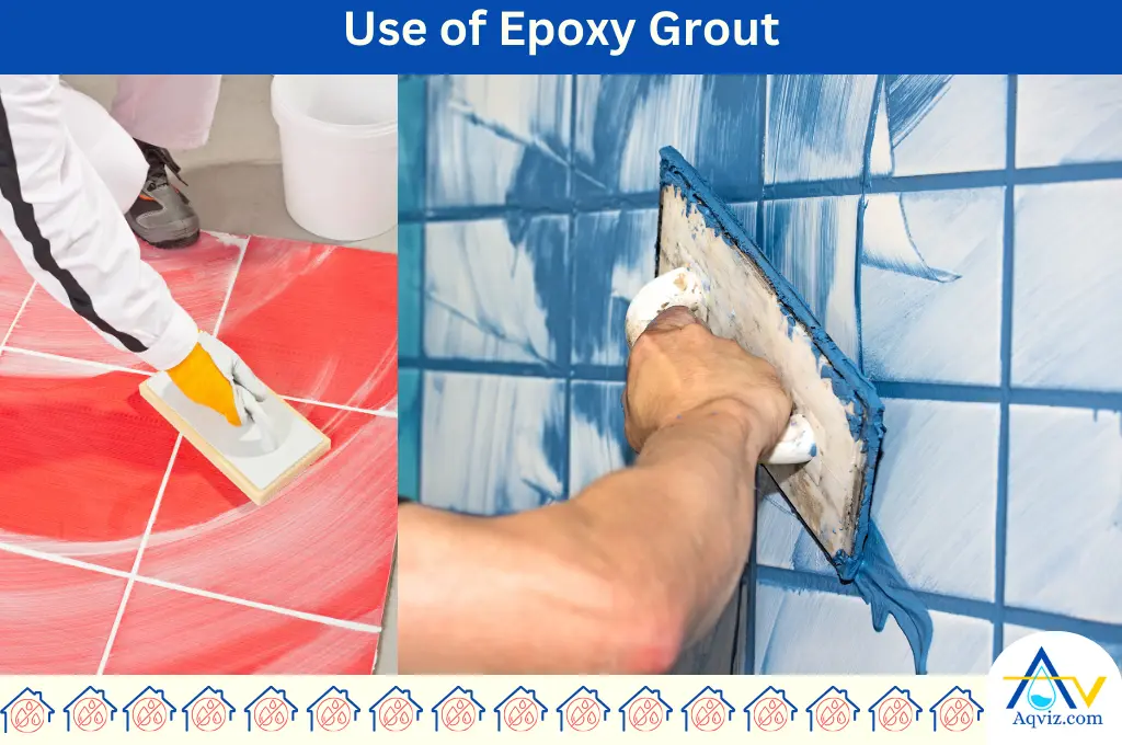 Epoxy grouts Usage