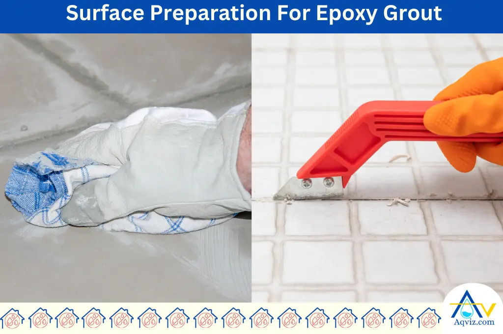Prepare Surface for Epoxy grout