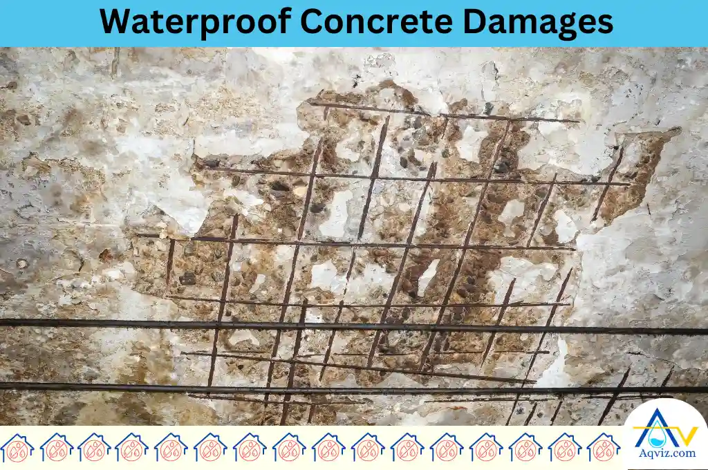Waterproof Concrete Damages
