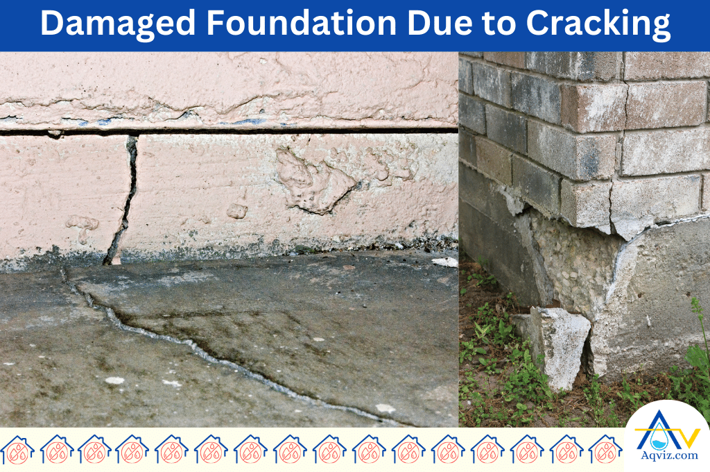 Crack Damaged foundation