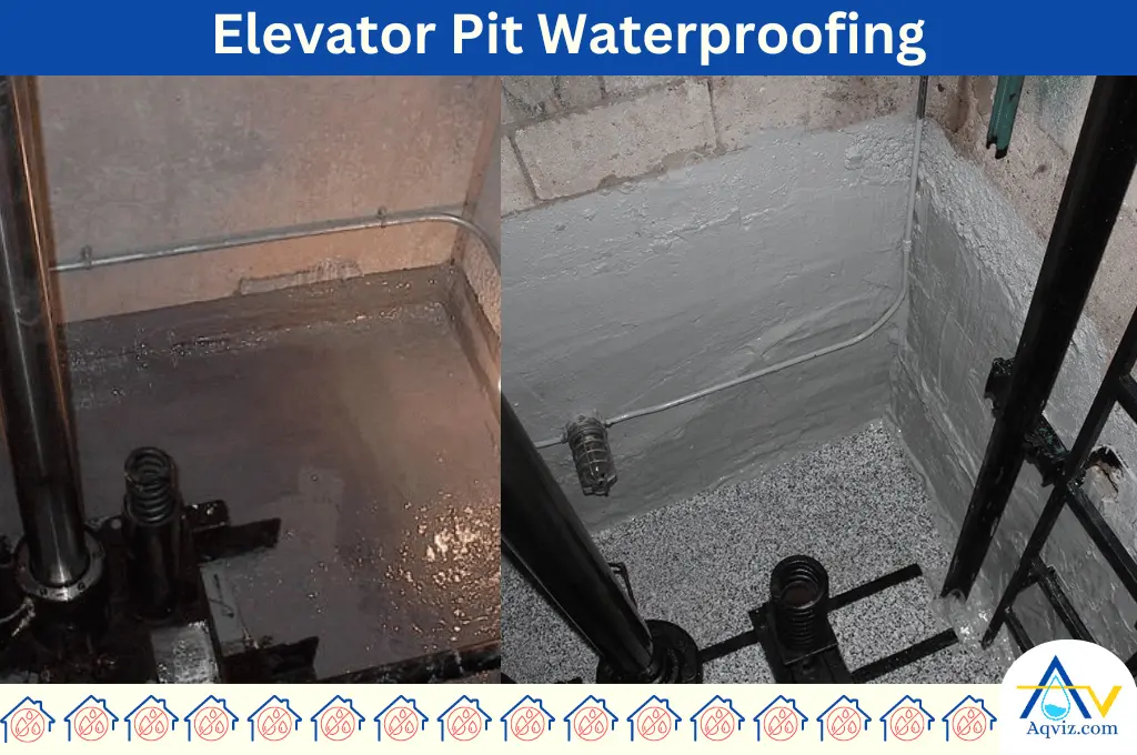 Elevator-pit-waterproofing
