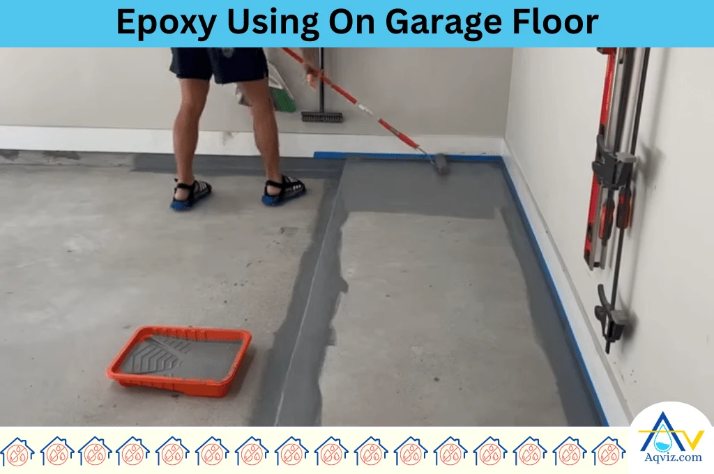 Epoxy garage floor