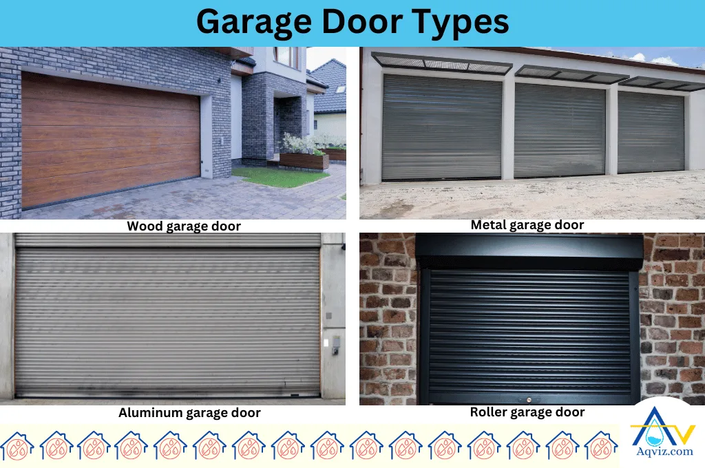 Garage door types