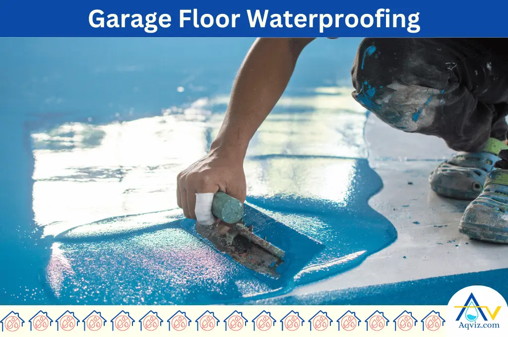 Garage floor waterproofing
