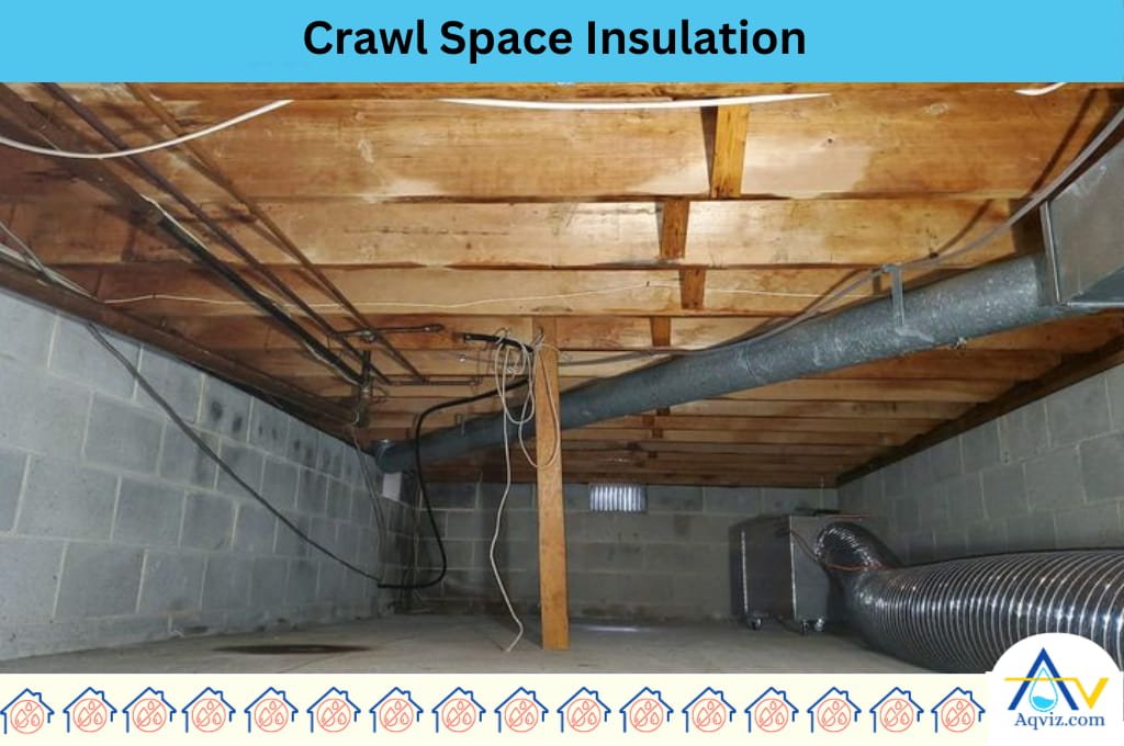 Crawl space insulation