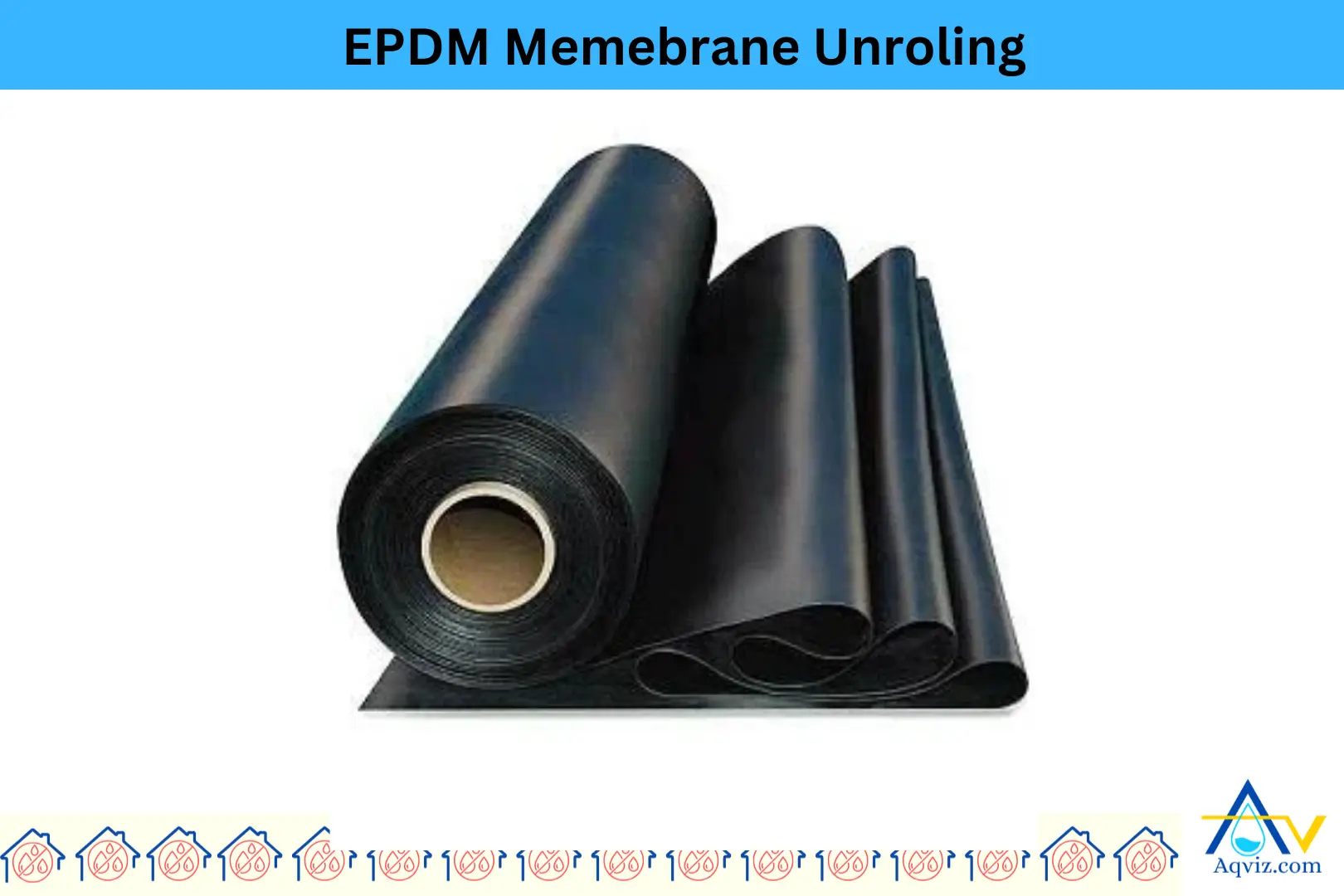 EPDM-Membrane-Unroling
