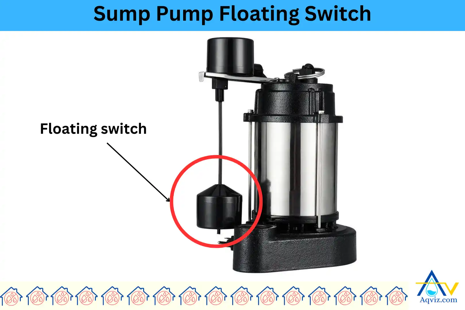 sump pump floating switch