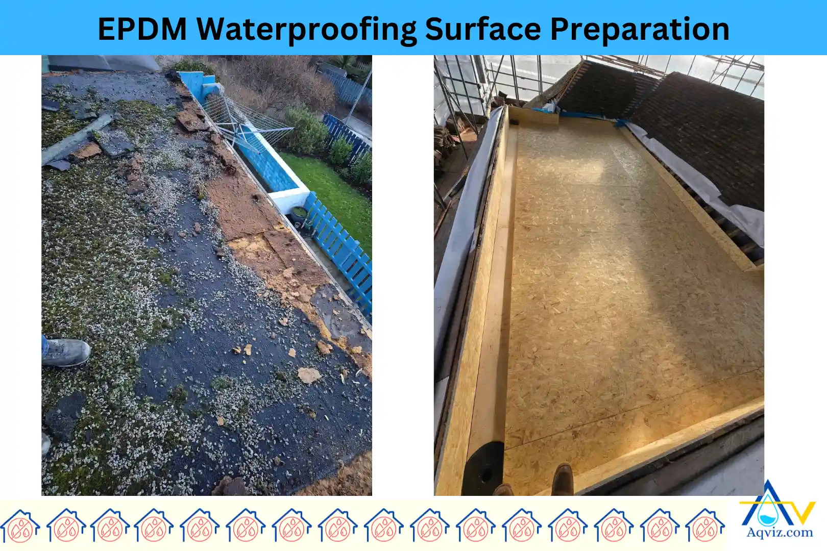 epdm-waterproofing-surface preperation