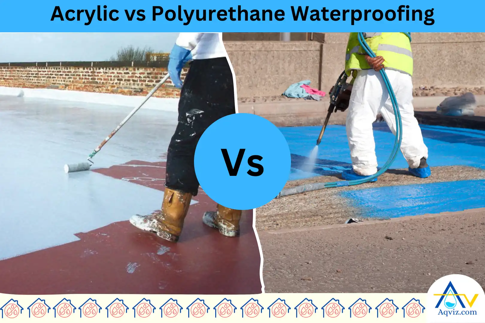 Acrylic-vs-Polyurethane-Waterproofing