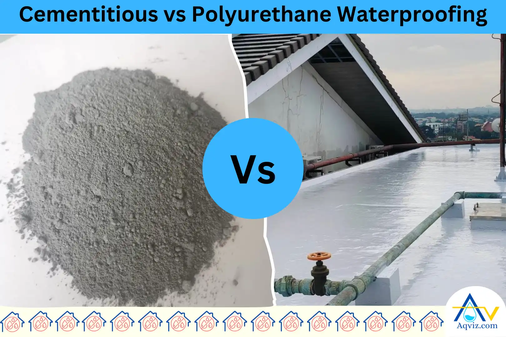 Cementitious-vs-Polyurethane-Waterproofing