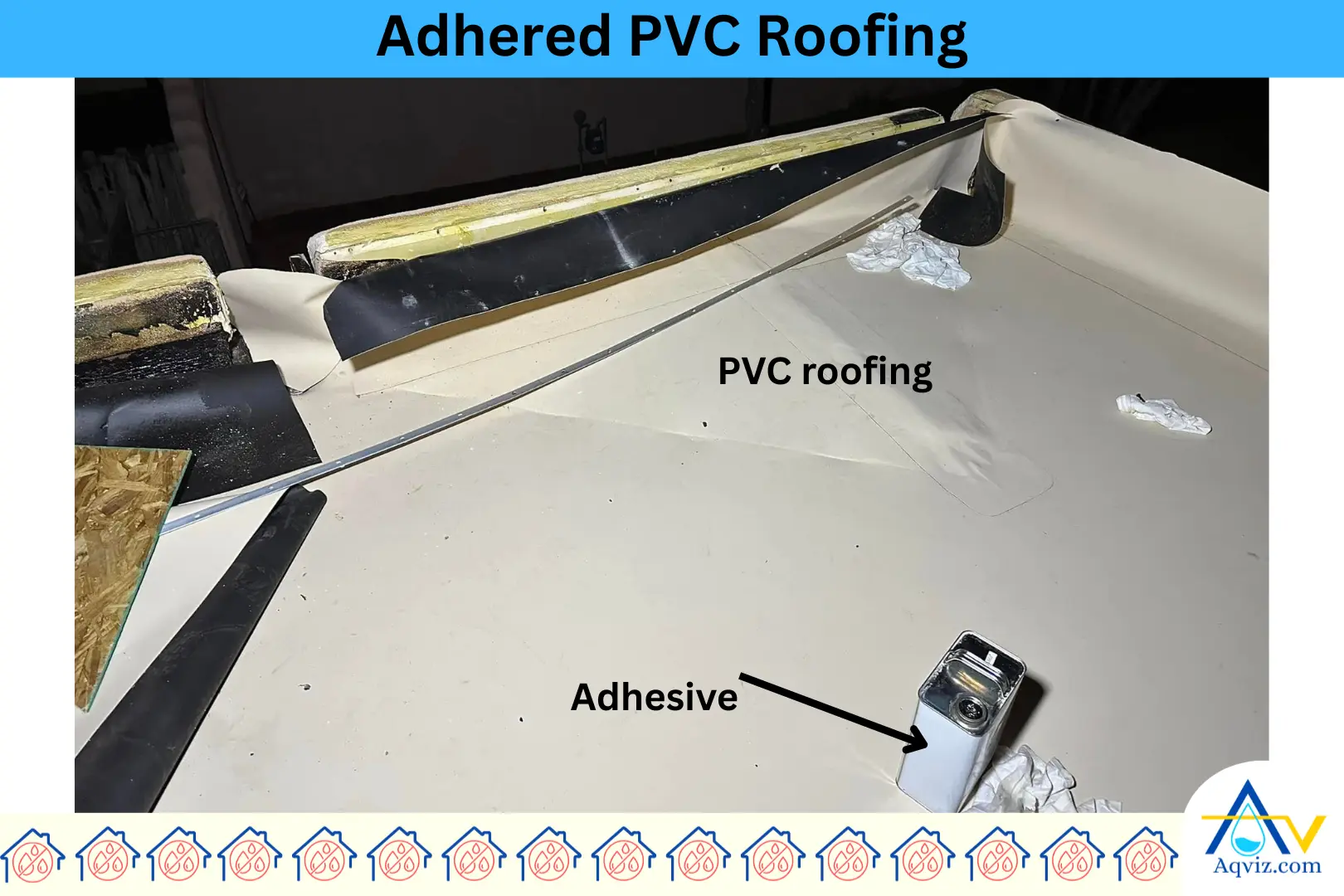 Adhered-PVC-Roofing