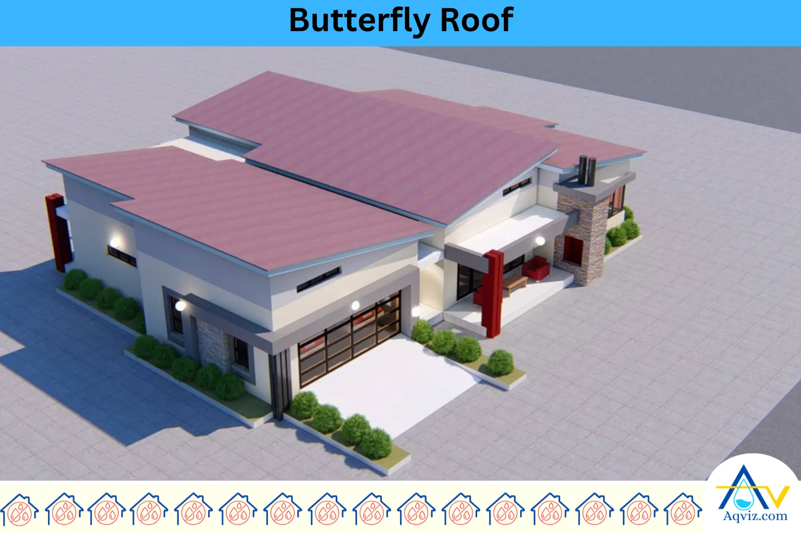 Butterfly-Roof