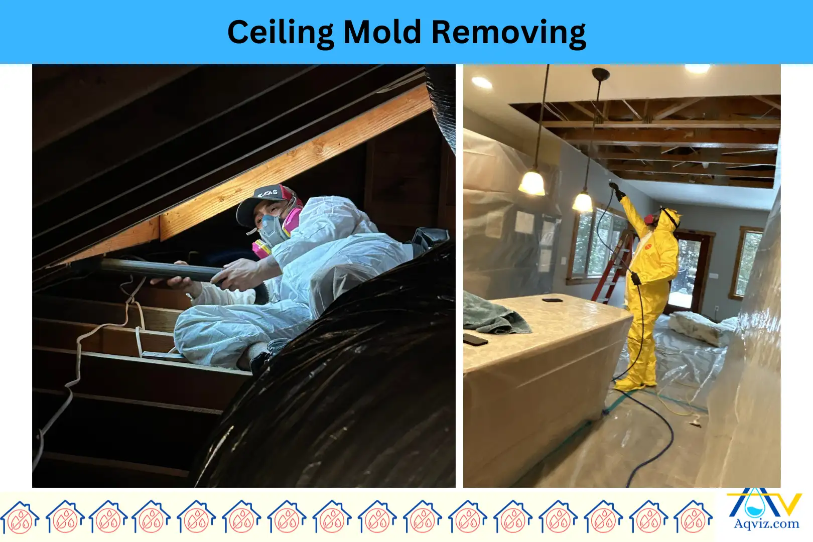 Ceiling-Mold-Removing