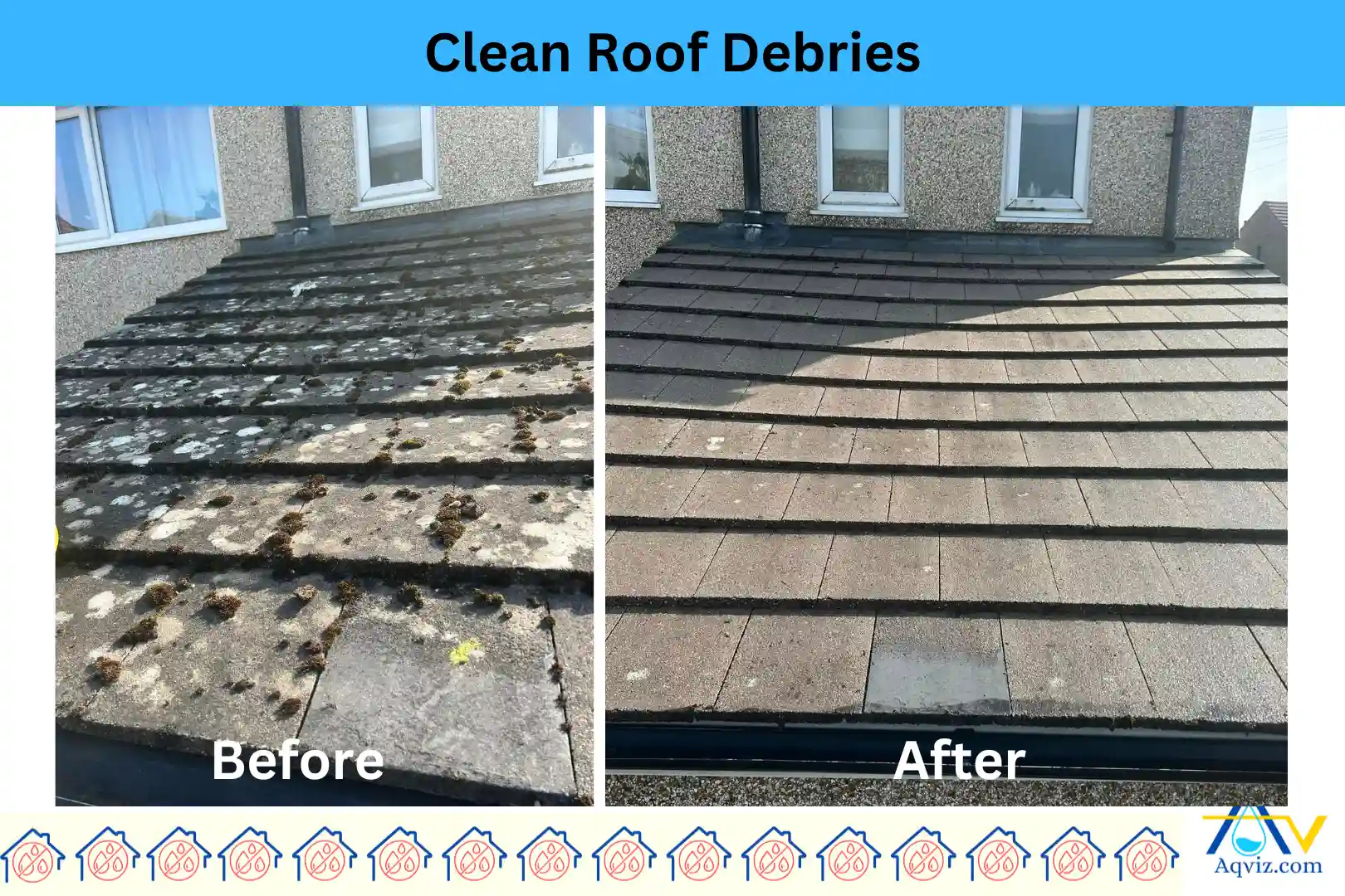 Clean-Roof-Debries