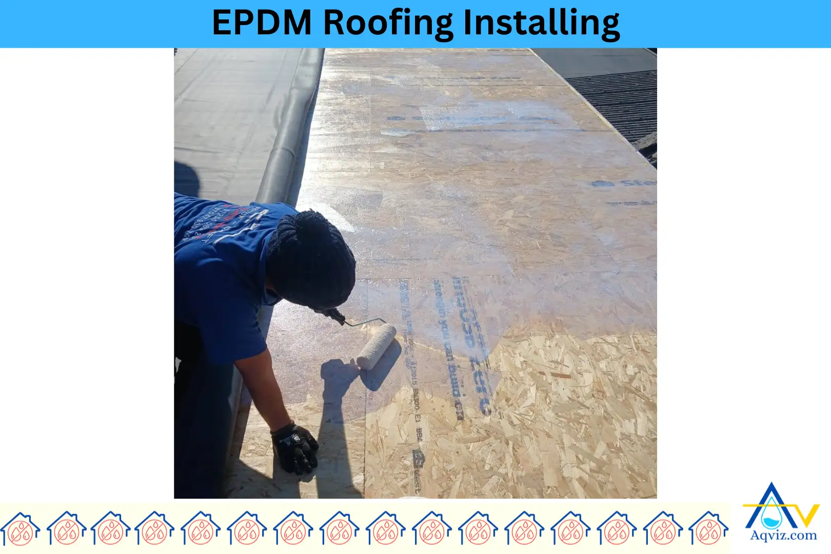 EPDM-Roofing-Installing
