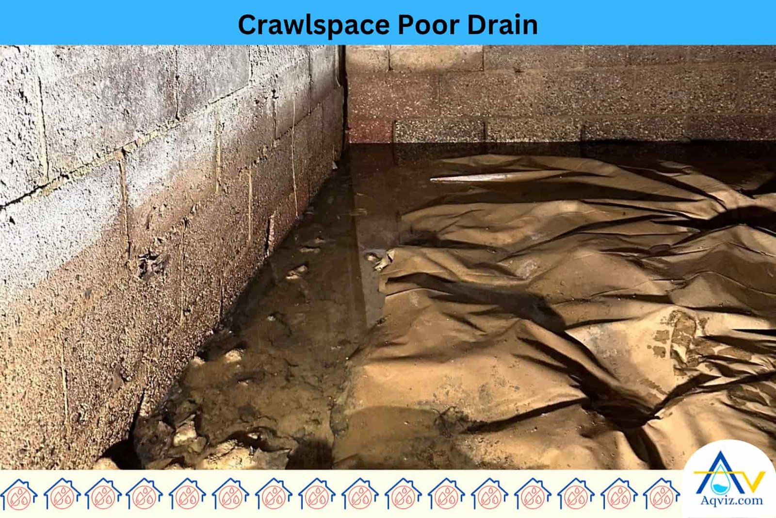 crawlspace-poor-drain