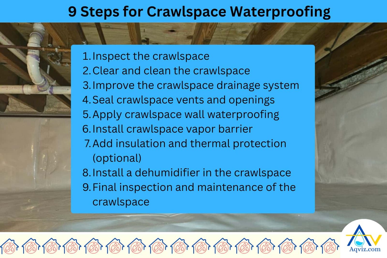 crawlspace-waterproofing-steps