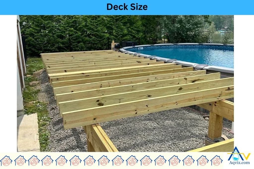 deck layout and size