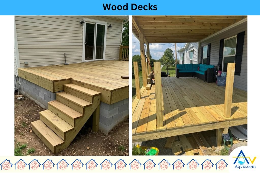 wood deck