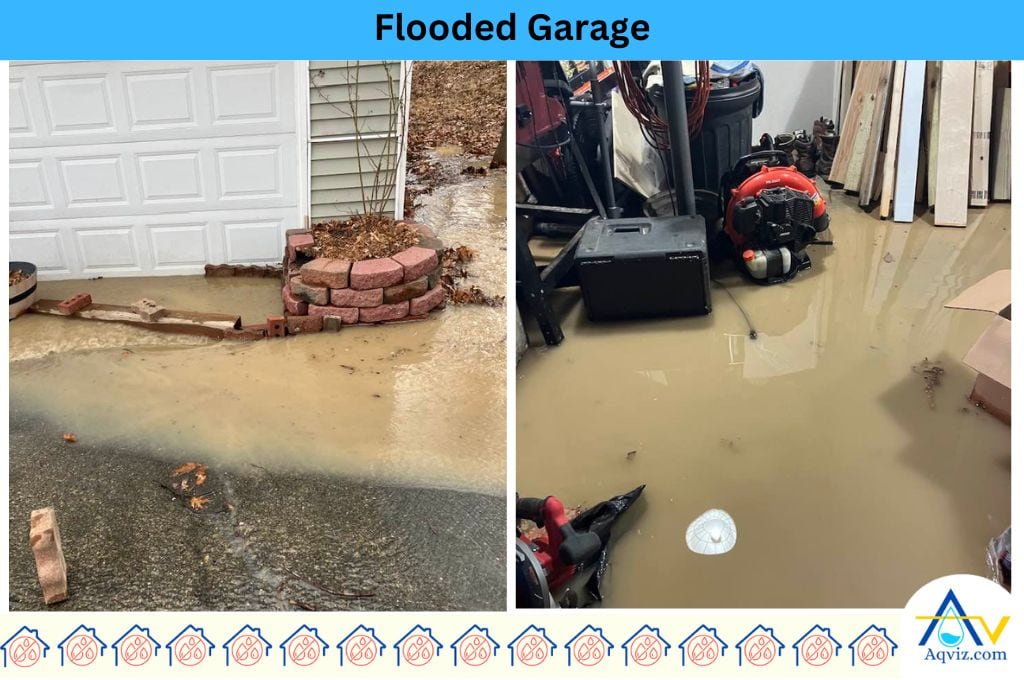 flooded garage