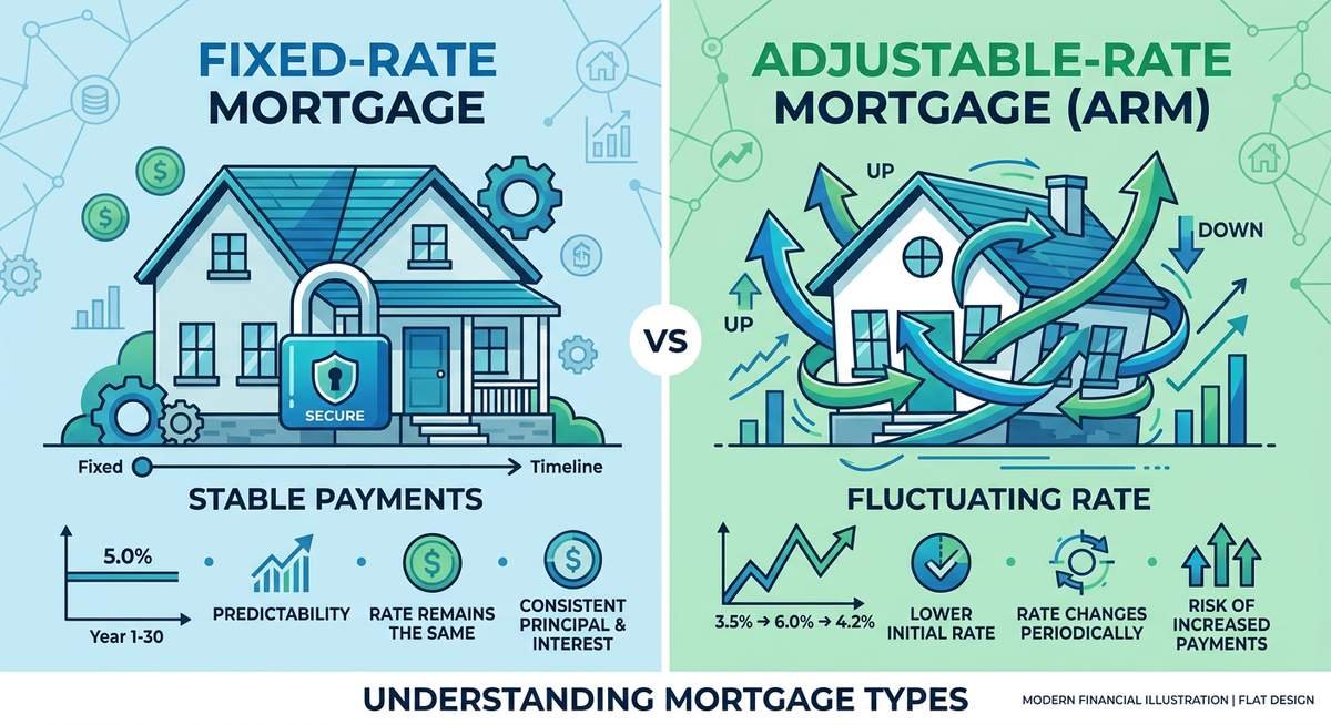 Fixed-Rate vs. Adjustable-Rate Mortgage: Which One Saves You More?