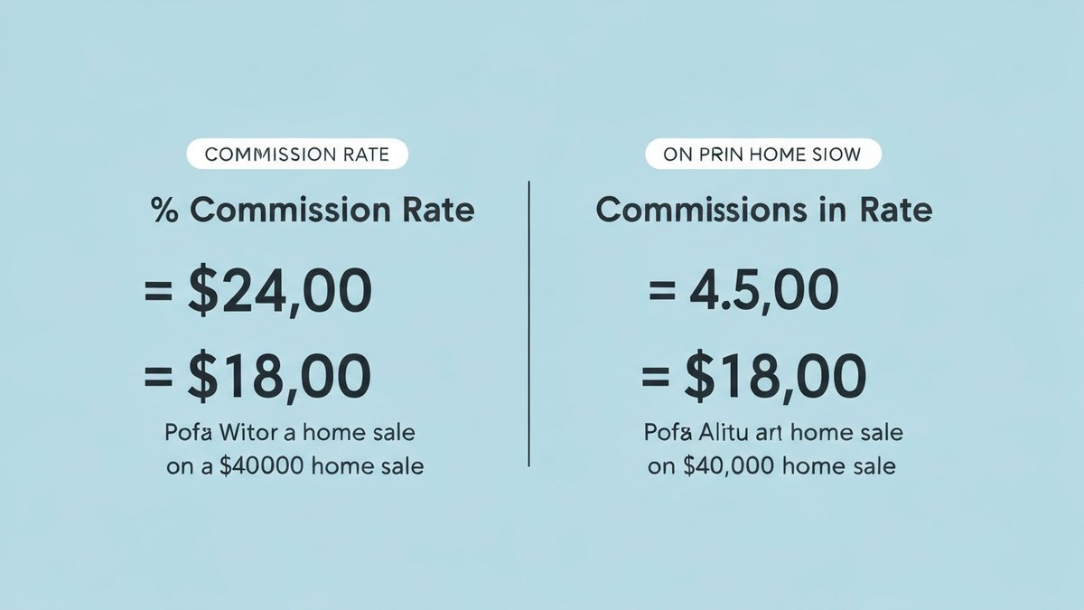 Commission comparison showing 6 percent versus 4.5 percent on a 400,000 dollar home, highlighting 6,000 dollars in savings
