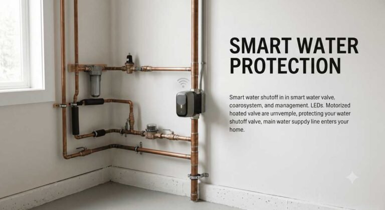 Smart Shutoff Valves: Stopping a Burst Pipe Before It Floods Your Home.