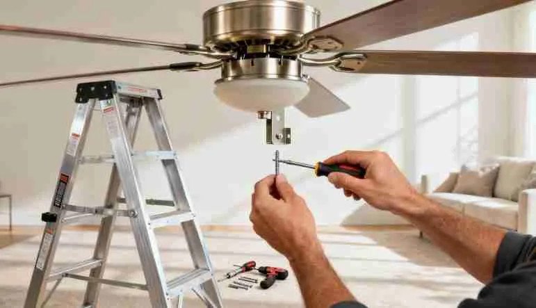 How to Install a Ceiling Fan With Light Fixture: A Practical Homeowner Guide