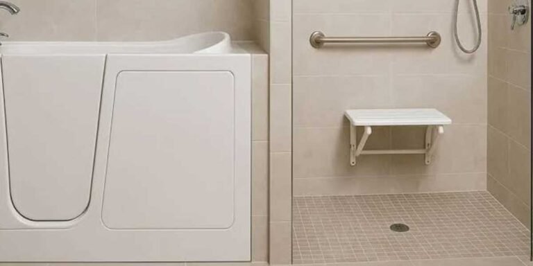 Walk-in Shower vs Tub Shower