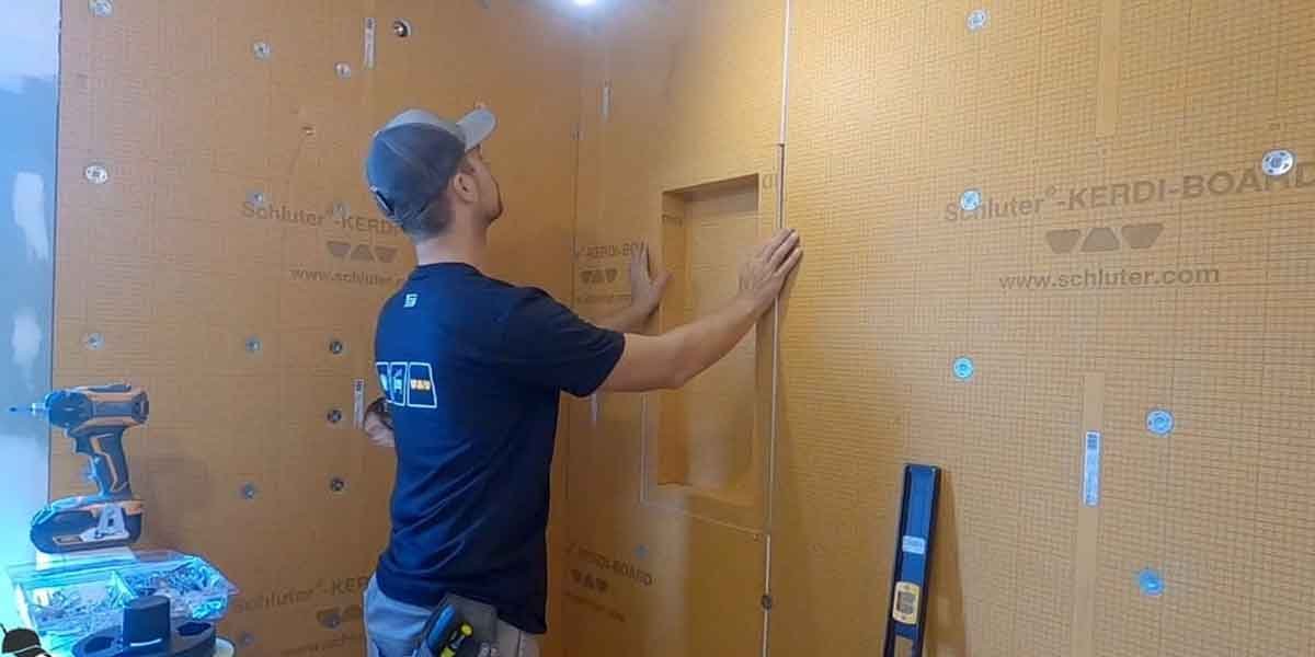 Shower Waterproofing Membrane Tape: How the Seams Bond