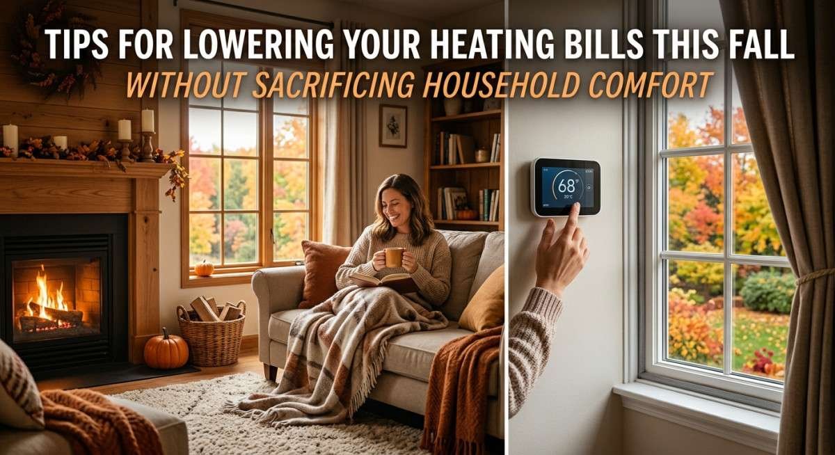 Tips For Lowering Your Heating Bills This Fall Without Sacrificing Household Comfort